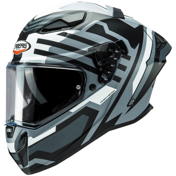 Caberg casco Drift Evo II Horizon grigio opaco/nero bianco