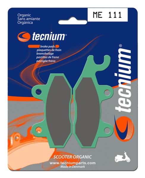 Pastiglie freno organiche Tecnium per scooter - ME111