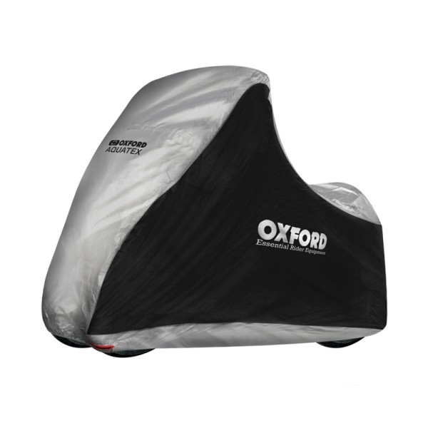 Copertura Oxford per interni/esterni Aquatex Nero/Argento - Scooter - MP3/3roues