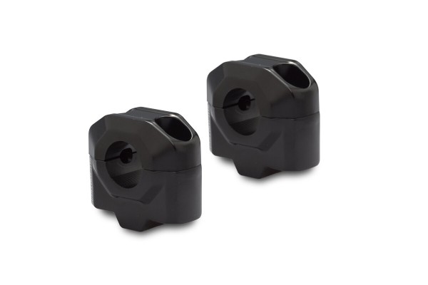 SW-Motech Riser manubrio, nero per manubrio Ø 22 mm, H=25 mm per Moto Guzzi V7 III (17-18) - SW Motech