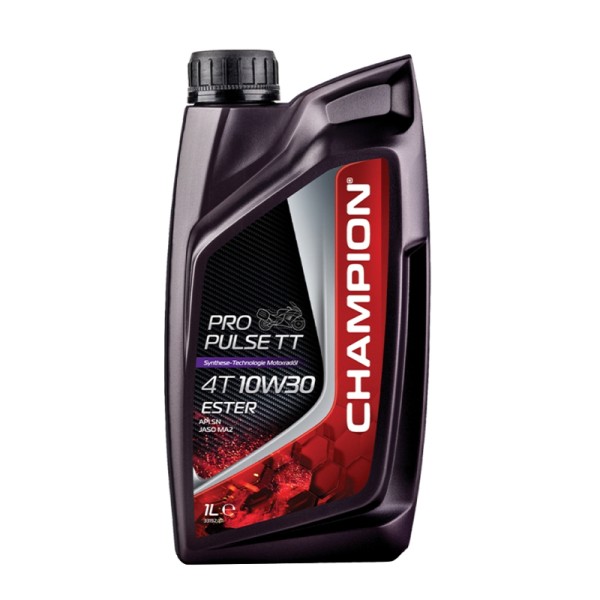 CHAMPION® Olio motore Pro Pulse TT 4T 10W-30 Ester - 1 litro