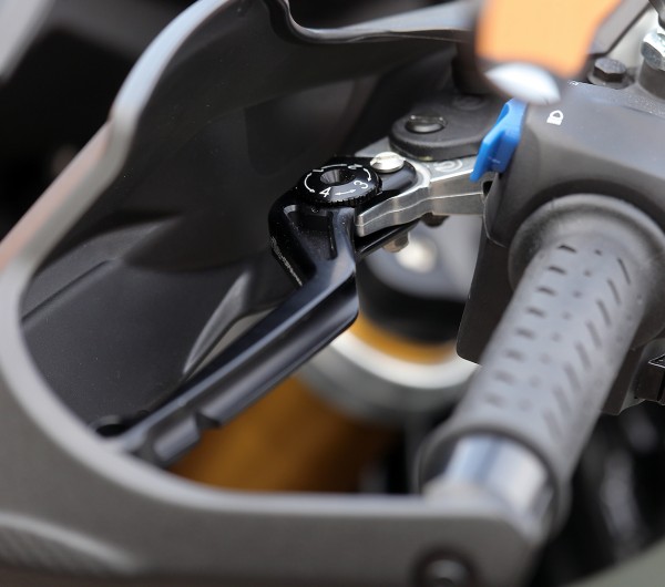 Aprilia Caponord leva frizione racing fresata - nera