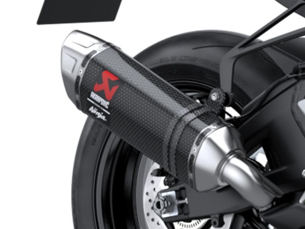 Scarico sportivo Akrapovic in fibra di carbonio per Kawasaki ZX-10 RR Ninja (26-)