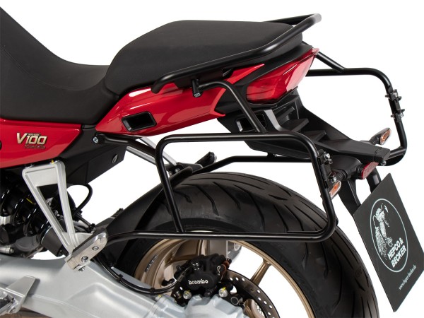 Portavaligie laterale per Moto Guzzi V 100 Mandello Hepco & Becker