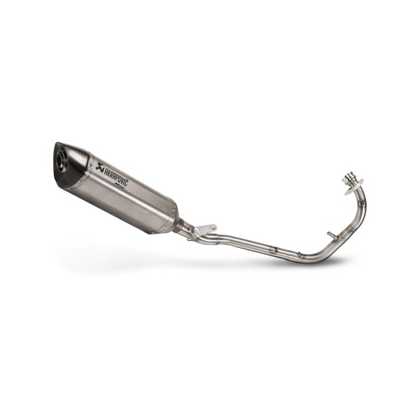 Impianto completo originale Yamaha Akrapovic "Racing" con silenziatore in titanio YZF-R125