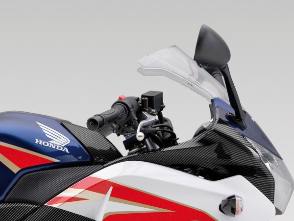 Copriserbatoio originale Honda CBR125R, carbon look
