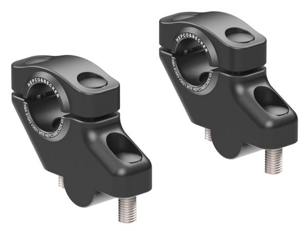Riser manubrio H=30 mm per Honda X-ADV 750 (25-) Hepco & Becker