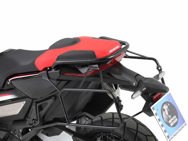 Portavaligie laterale fisso nero per Honda X-ADV 750 (17-20) Hepco & Becker