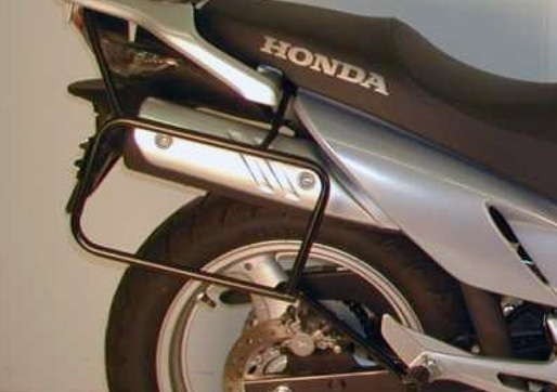 Portavaligie laterale fisso nero per XL 125 V Varadero (07-13) Hepco & Becker