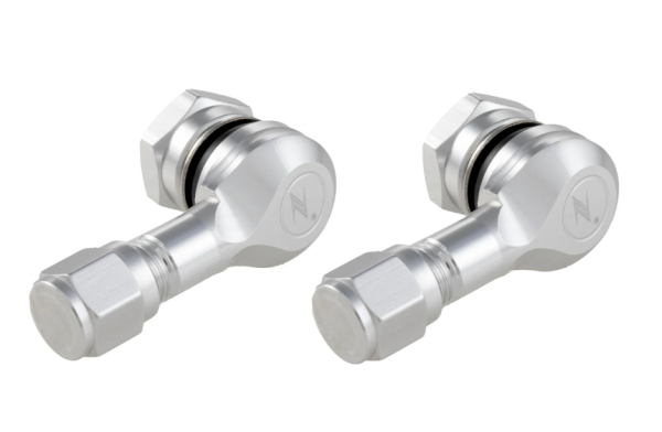 Valvola ZELIONI per pneumatico tubeless/cerchio 80°, argento