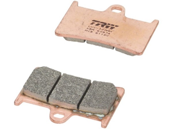 Kit pastiglie freno TRW anteriori, in metallo sinterizzato, con ABE, MCB611SV