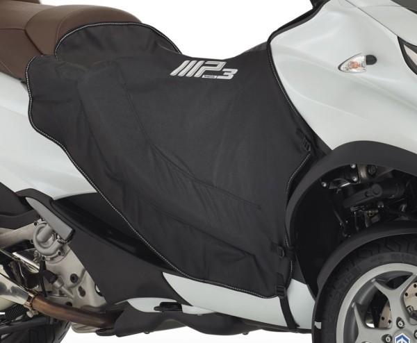 Coperta protezione gambe (riscaldabile) nera per MP3 Original