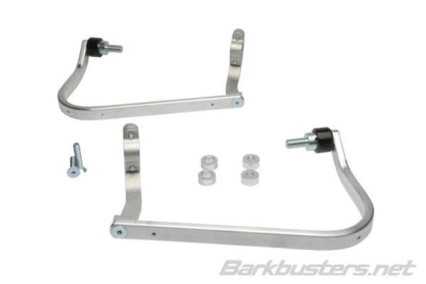 Kit di ferramenta Barkbusters a due punti di montaggio in alluminio