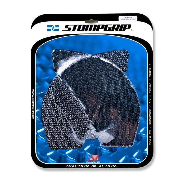 Stompgrip Traction Pads schwarz, für Kawasaki ZX6R Ninja, 2009-2025