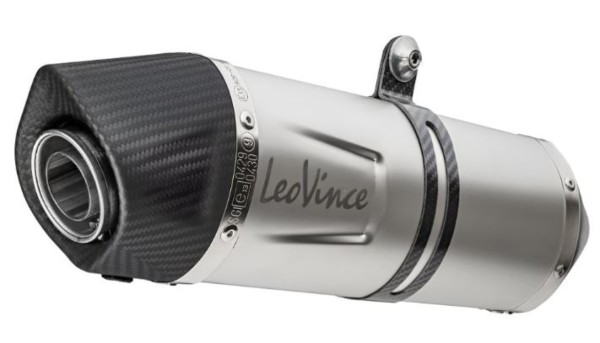 Silenziatore LeoVince LV One Evo Slip On in acciaio inossidabile per CF Moto / Husqvarna / KTM
