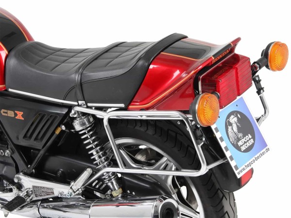 Portavaligie laterale imbullonato cromato per Honda CBX 1000 (78-80) Hepco & Becker