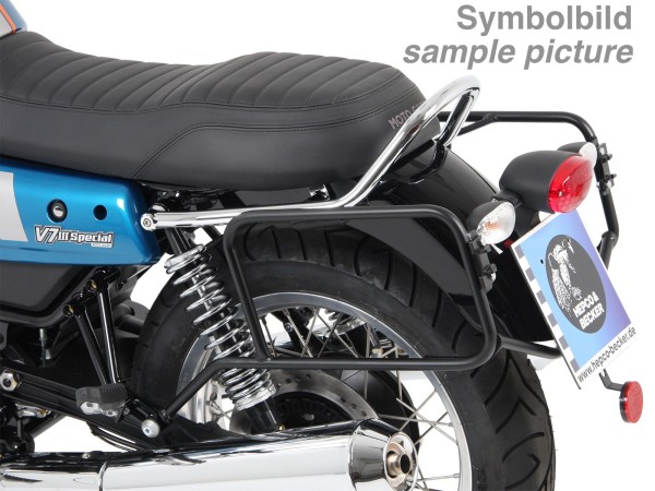 Portapacchi laterale fisso cromato per V 7 III stone/ special/ Anniversario/ Racer (Bj.17-)