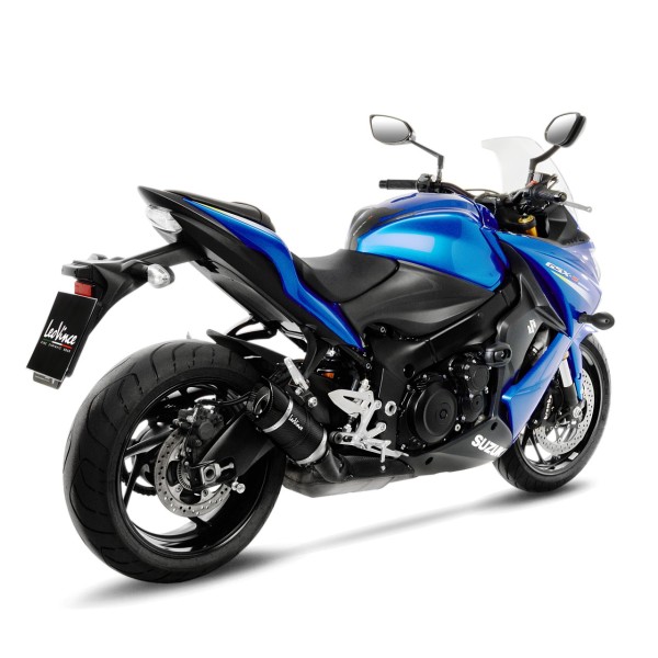 Sistema di scarico LeoVince LV Pro per Suzuki GSX-S 1000 /F, carbonio, slip on, certificato E