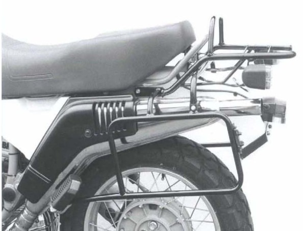 Portapacchi tubolare e portavaligie laterale per BMW R 80 GS Paris-Dakar (84-87)