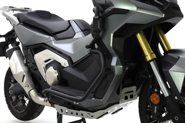 Barra di protezione in alluminio nero per Honda X-ADV (21-24) - Isotta
