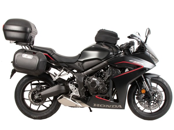 Portavaligie Easyrack nero per Honda CBR 650 R / E-Clutch (24-) Hepco & Becker