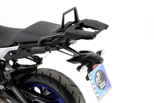 Porta bauletto Alurack antracite per Yamaha MT-09 Tracer ABS (Bj.15-) Hepco & Becker