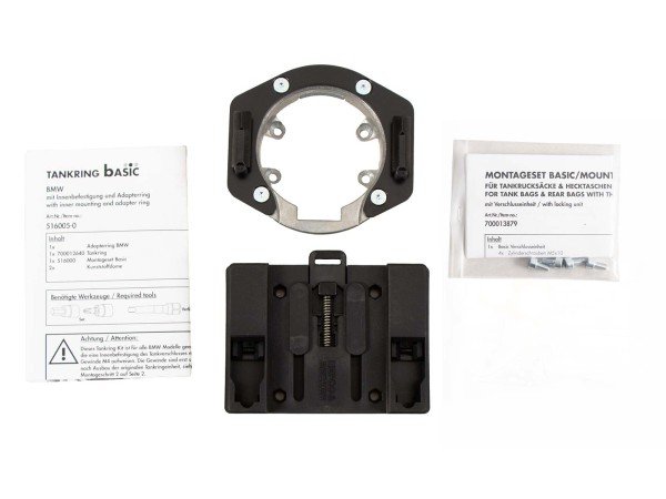 Anello serbatoio di base con blocco borsa serbatoio per BMW S 1000 R (14-20) Hepco & Becker