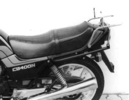 Portapacchi tubolare nero per Honda CB 250 N /400 N (81-86) Hepco & Becker