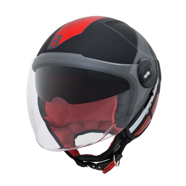 Casco Aprilia Jet A-Jet nero opaco