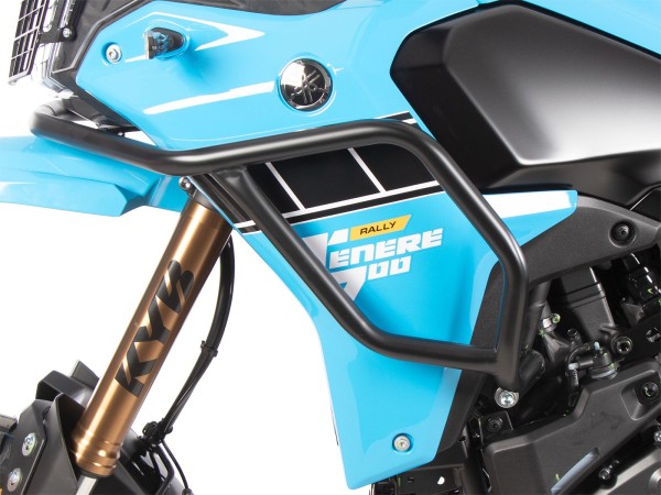Barra di protezione serbatoio nera per Yamaha Ténéré 700 Rally (25-) Hepco & Becker