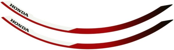 Set di adesivi decorativi per cerchioni Victory Red R334 per Honda CRF1000L Africa Twin (Bj.18-) Originale Honda