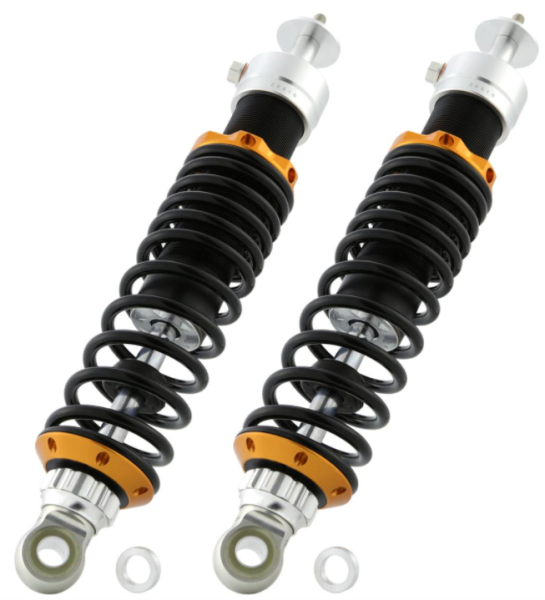 Ammortizzatore posteriore per Vespa GTS/​GTS Super/​GTV/​GT 60/​GT/​GT L, argento/arancione