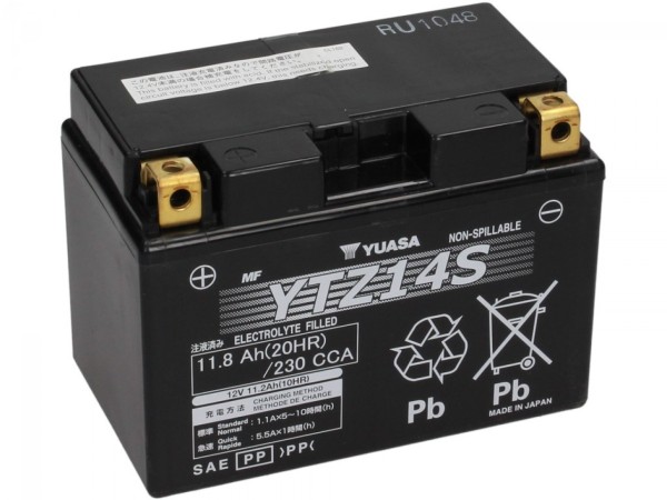 Batteria Yuasa 12 V, 11 A, gel / SLA
