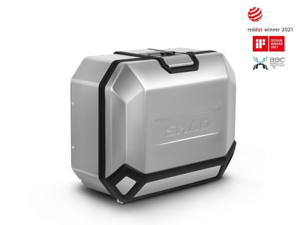 Borsa laterale Shad Terra TR36, destra, alluminio argento, 36 l