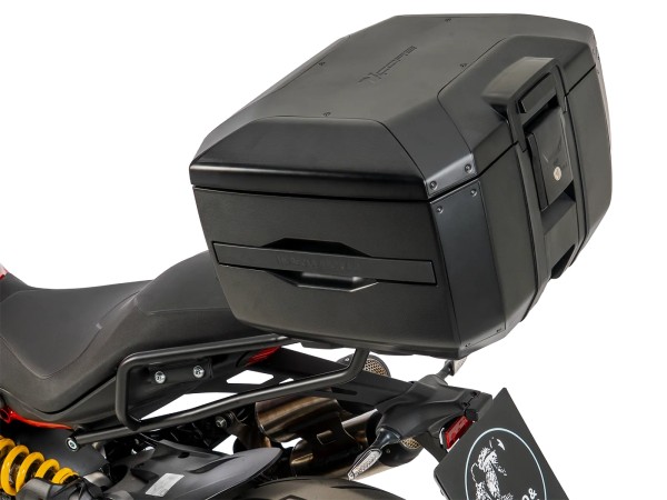 Set Smartrack con bauletto Xcore 40 nero per Ducati Monster 890 / + (26-) Hepco & Becker