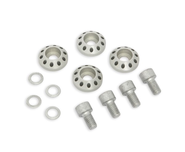 Coperchio per pedane passeggero, alluminio, anodizzato per Moto Guzzi V7 III