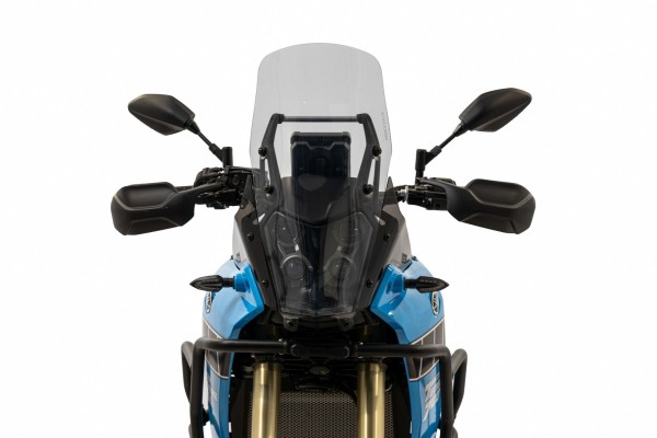 Parabrezza Rally trasparente con protezione fari per Yamaha Ténéré 700 (19-24)