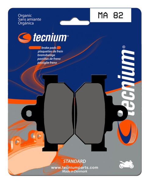 Pastiglie freno organiche Tecnium Street - MA82