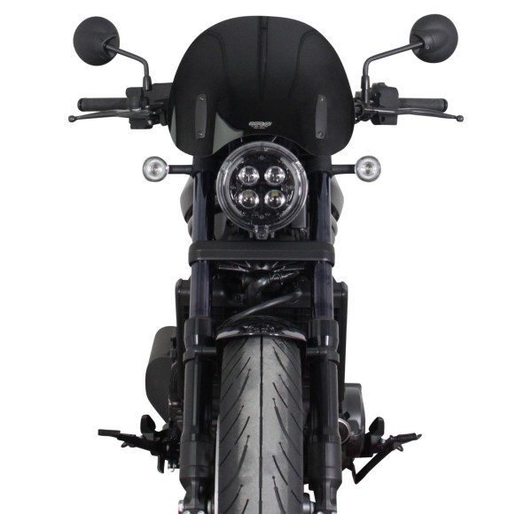 Cupolino Touring MRA "NTM" nero per Honda CMX 1100 Rebel (21-)