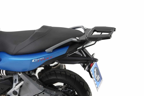 Porta bauletto in alluminio nero per BMW C 600 (12-15)/650 Sport (16-21) Hepco & Becker
