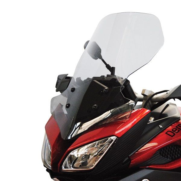 Disco alto da turismo trasparente per Yamaha Tracer 900 (15-17)