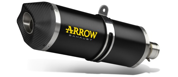 ARROW Auspuff RACE-TECH DARK Aluminium für Triumph Speed Triple 1200 RS ab Modelljahr 2021-