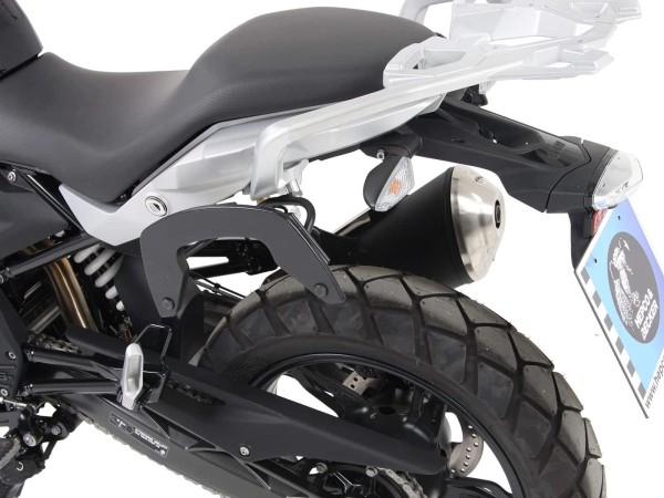 Portapacchi laterale C-Bow nero per BMW G 310 GS (17-) Hepco & Becker