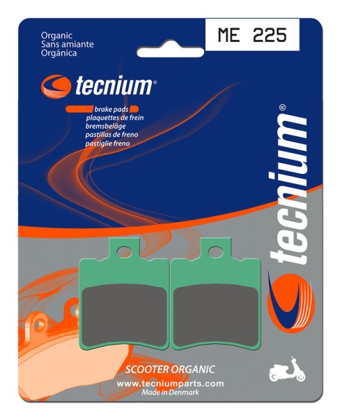 Pastiglie freno organiche per scooter Tecnium - ME225