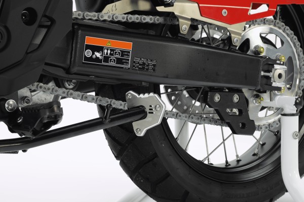 Estensione del piede del cavalletto laterale per Honda XL 750 Transalp, bianco