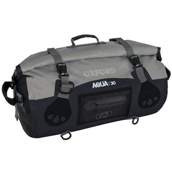 Oxford Aqua T-50 Rotolo bagagli impermeabile nero/grigio 50L