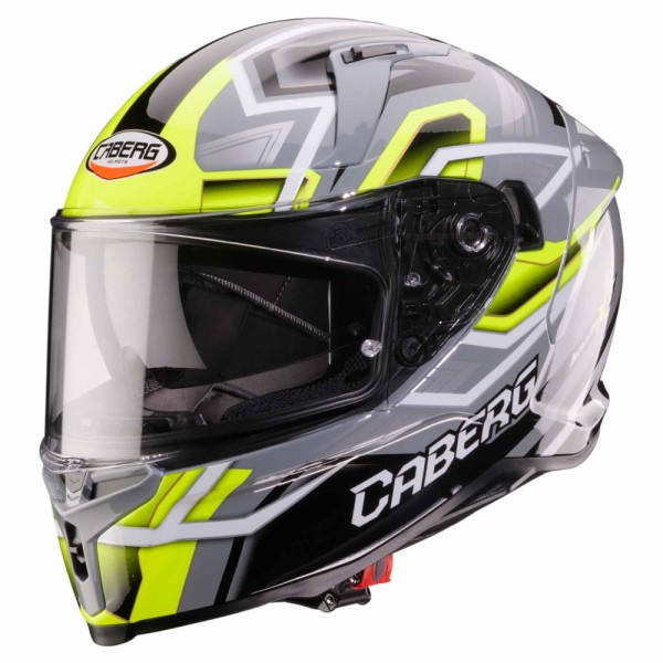 Caberg casco Avalon X Brama grigio/nero-fluo-giallo