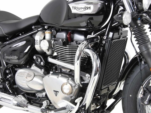 Protezione motore cromata per Triumph Bonneville Speedmaster (18-) Hepco & Becker