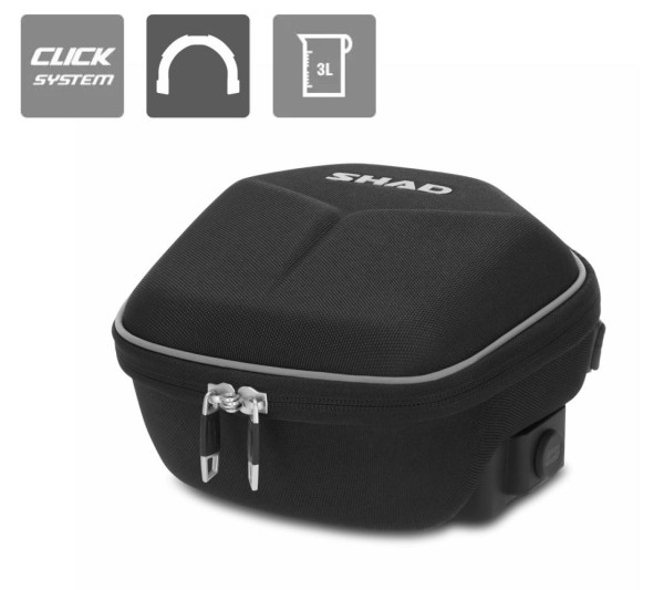 Borsa da serbatoio Shad 3L, sistema Click