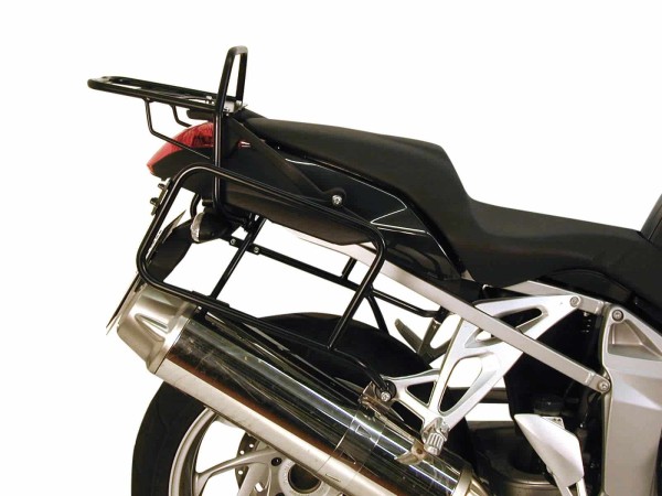 Portavaligie laterale fisso nero per BMW K 1200 R (05-08)/Sport (07-08)/K 1300 R (09-16)